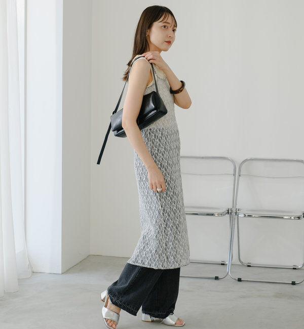  「【新色追加/3サイズ展開】ハイウエストストレートデニム」|デニム|