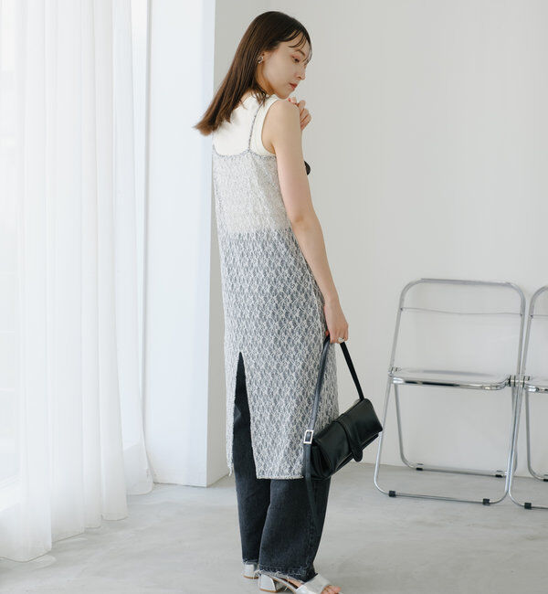  「【新色追加/3サイズ展開】ハイウエストストレートデニム」|デニム|