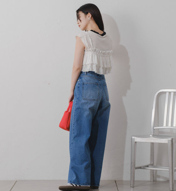  「レースフリルビスチェ」|シャツ・ブラウス|