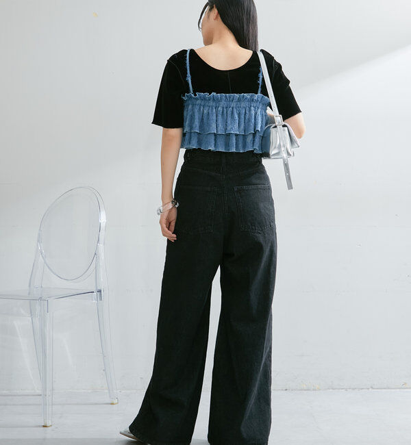  「レースフリルビスチェ」|シャツ・ブラウス|