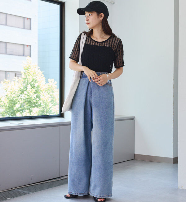  「シアーレースプルオーバー」|シャツ・ブラウス|