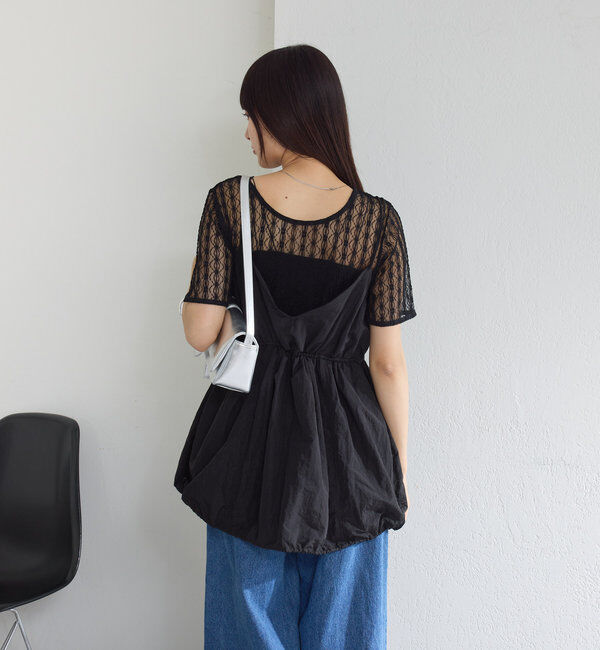  「シアーレースプルオーバー」|シャツ・ブラウス|