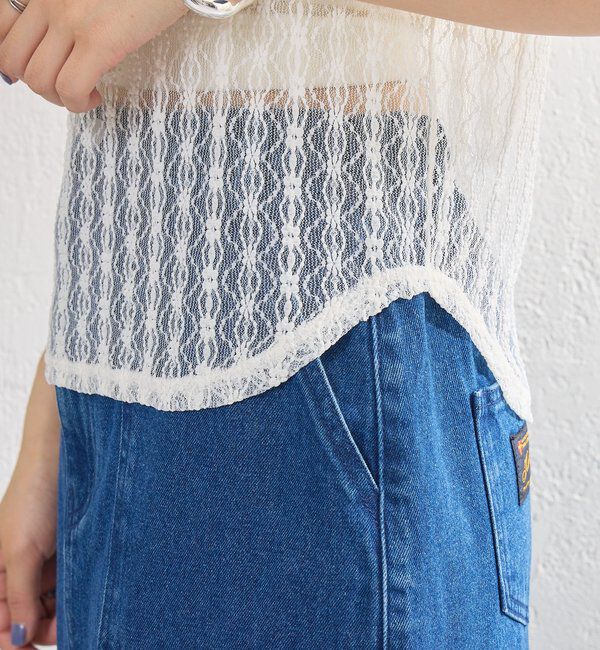  「シアーレースプルオーバー」|シャツ・ブラウス|