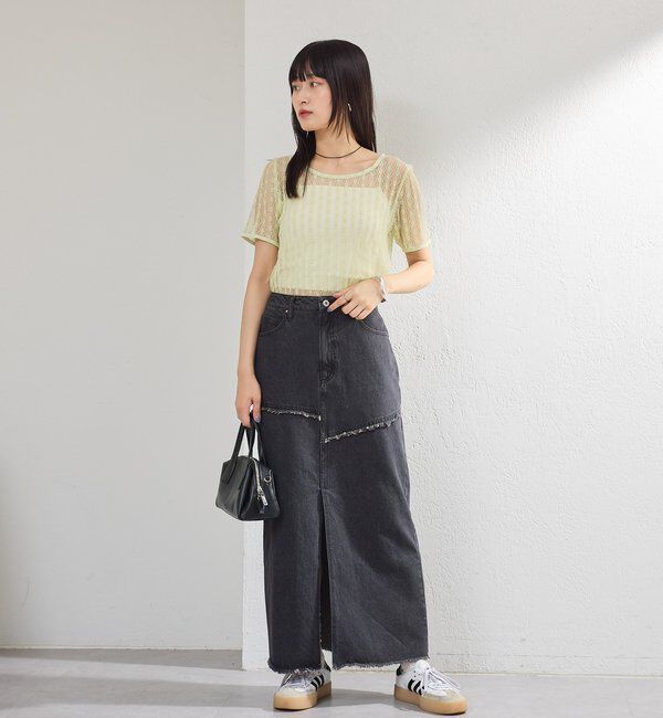  「シアーレースプルオーバー」|シャツ・ブラウス|