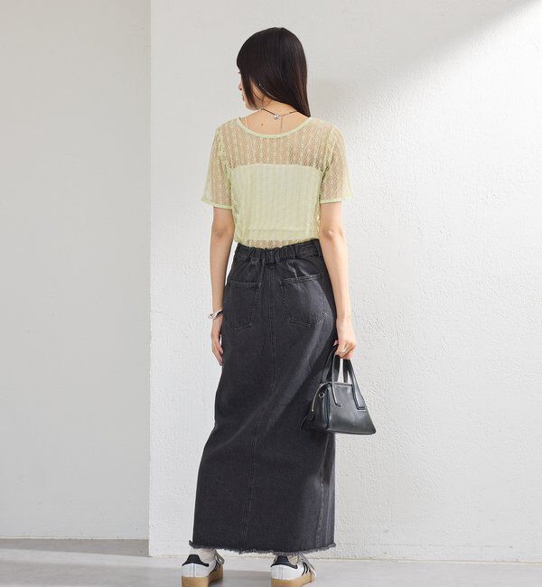  「シアーレースプルオーバー」|シャツ・ブラウス|