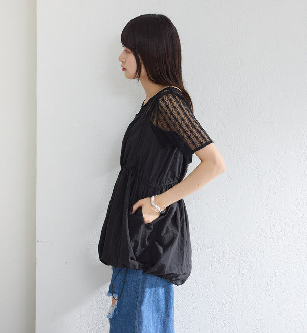  「シアーレースプルオーバー」|シャツ・ブラウス|