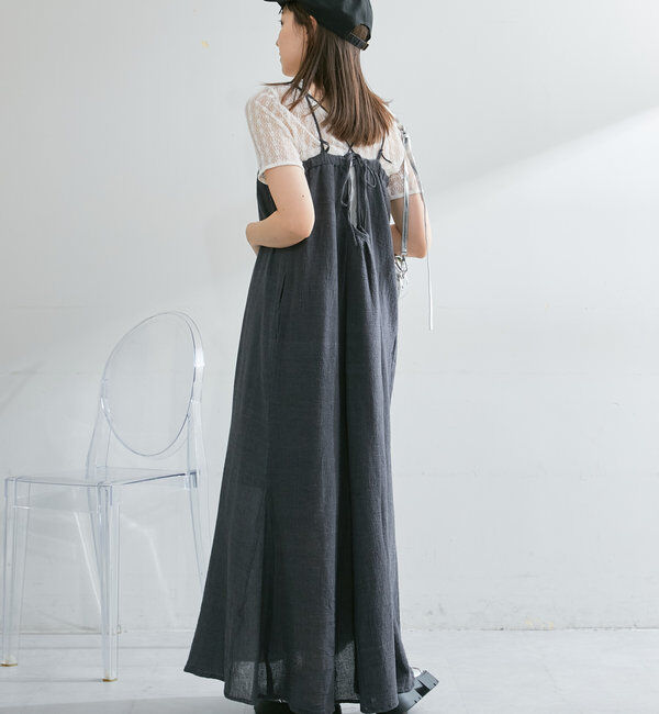  「インド綿チェンナイキャミワンピース」|ワンピース|