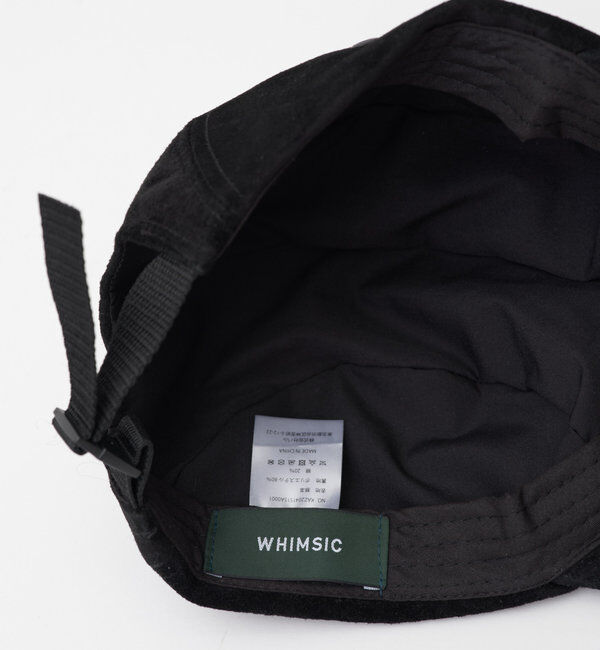  「【WHIMSIC】スウェードレザージェットキャップ」|ハット|