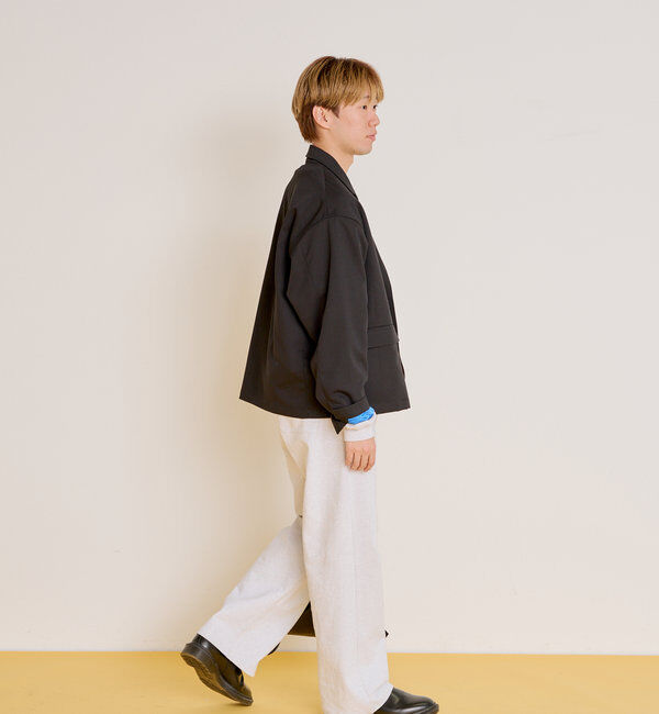  「【WHIMSIC/SETUP対応】アシッドウォッシュドカットーソーパンツ」|チノ|