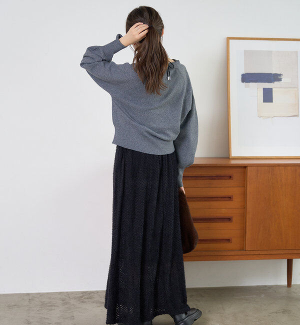  「【前後2WAY】ニットソーキャミワンピース」|ワンピース|