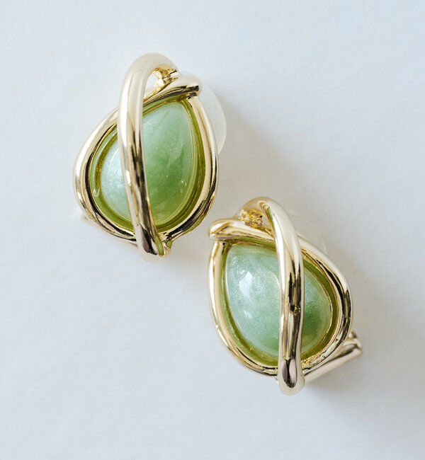  「【GOLDY(ゴールディ)】レイヤードラインイヤリング」|ブローチ・コサージュ|