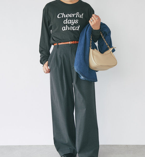  「タックストライプパンツ」|その他|