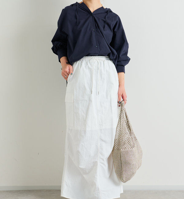  「撥水加工カーゴスカート」|スカート|