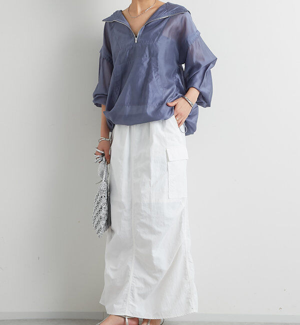  「撥水加工カーゴスカート」|スカート|