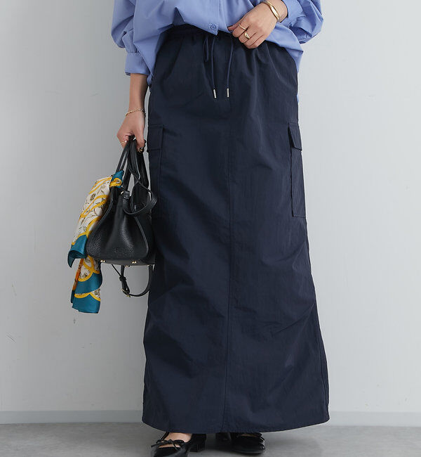  「撥水加工カーゴスカート」|スカート|