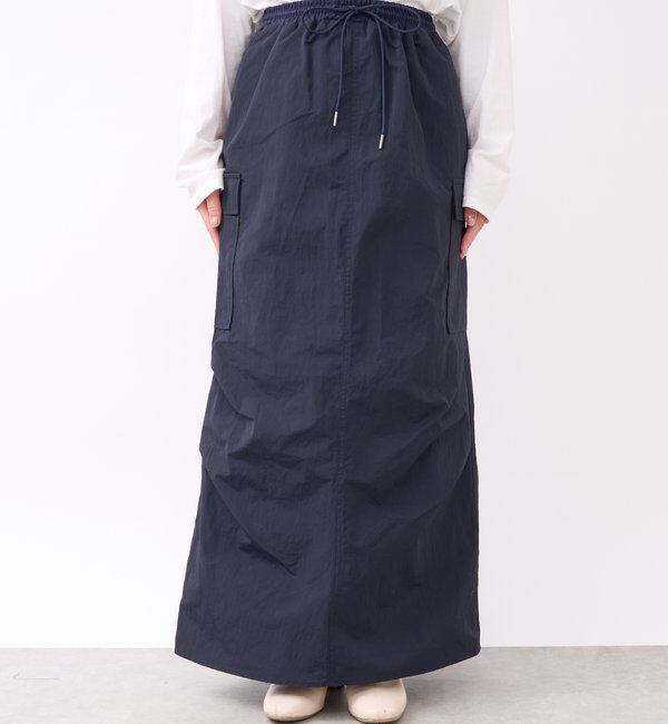  「撥水加工カーゴスカート」|スカート|