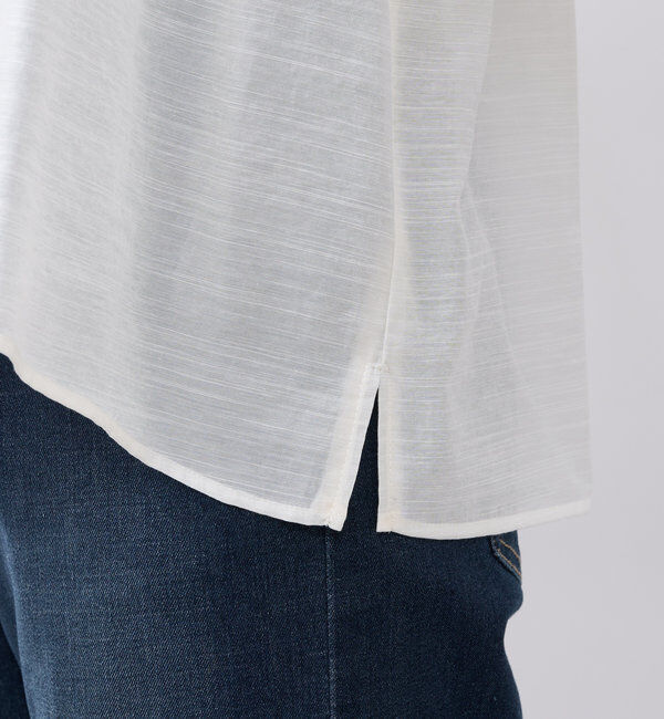  「《一枚でサマになる》バルーンスリーブブラウス」|シャツ・ブラウス|