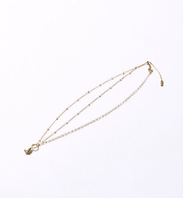  「【GOLDY(ゴールディ)】ドロップトップネックレス」|ブローチ・コサージュ|