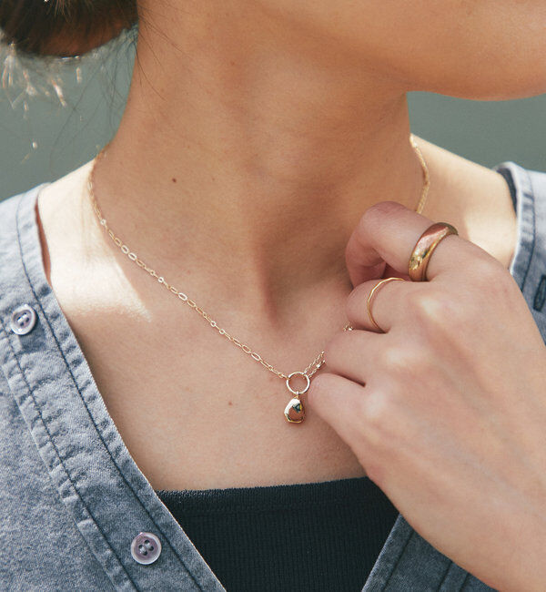  「【GOLDY(ゴールディ)】ドロップトップネックレス」|ブローチ・コサージュ|