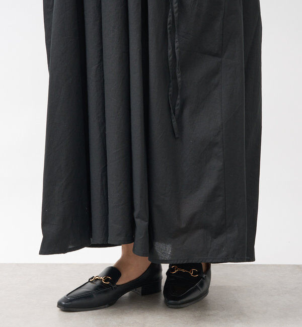  「《着るだけで様になる》シャーリングワンピース」|その他|