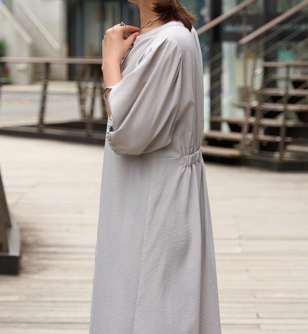  「《大人可愛いムードに》タンブラーブッチャーワンピース」|その他|