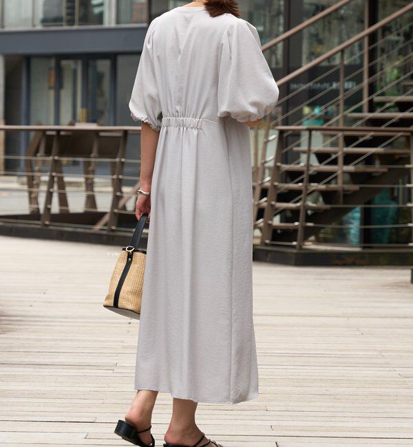  「《大人可愛いムードに》タンブラーブッチャーワンピース」|その他|