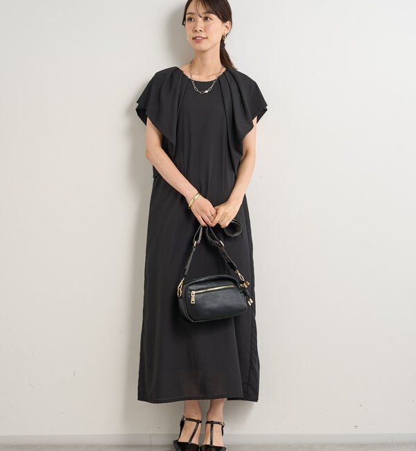  「《夏に快適◎・主役級アイテム》吸湿速乾機能付きフリルワンピース」|その他|