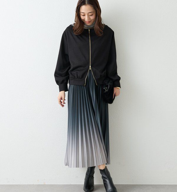  「《着回し力抜群》2WAY刺繍ZIPプルオーバー」|Tシャツ・カットソー|