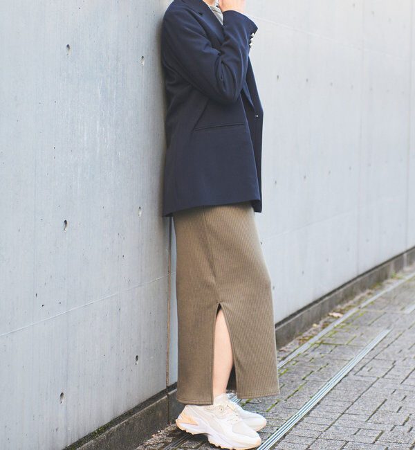  「【全骨格細見え】2WAYロングリブワンピース」|ワンピース|