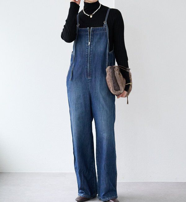  「【シーズン問わず使える】デニムサロペット」|ワンピース|