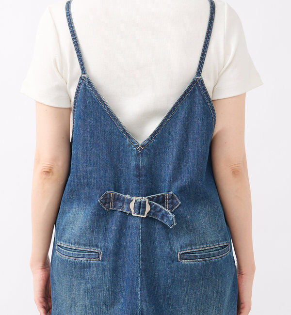  「【シーズン問わず使える】デニムサロペット」|ワンピース|