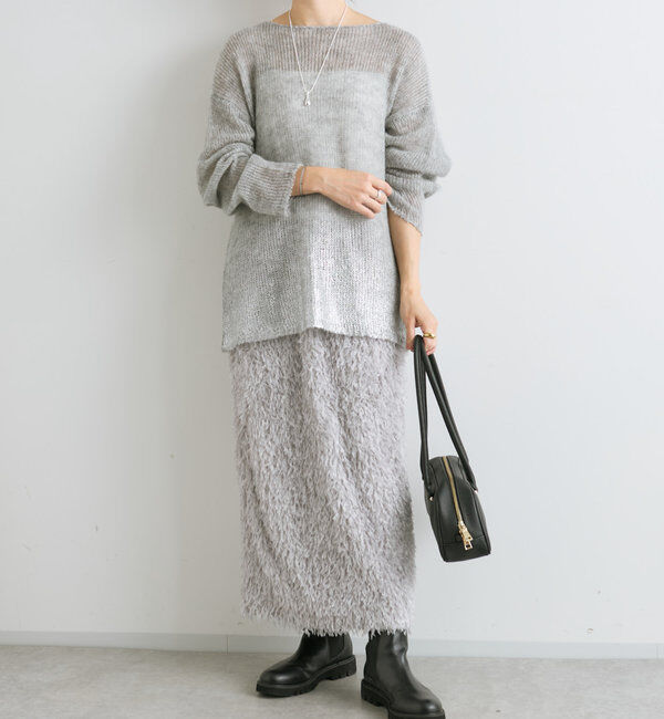  「【着映え◎】フェザータイトスカート」|スカート|
