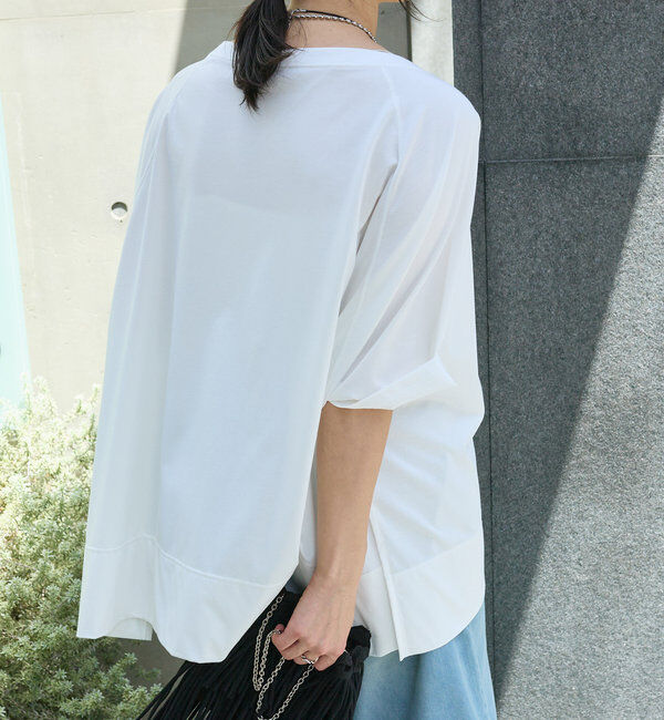  「【着心地抜群】ポンチョカットソー」|Tシャツ・カットソー|