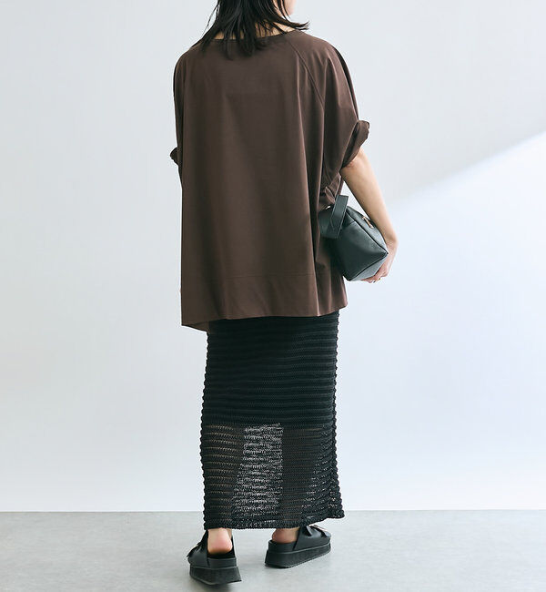  「【着心地抜群】ポンチョカットソー」|Tシャツ・カットソー|