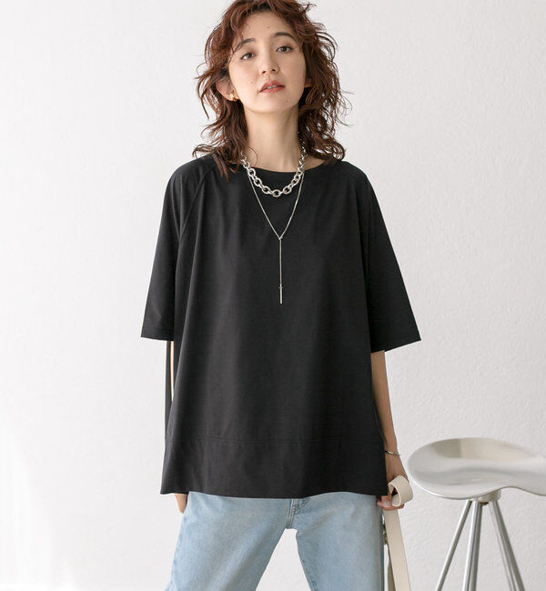  「【着心地抜群】ポンチョカットソー」|Tシャツ・カットソー|