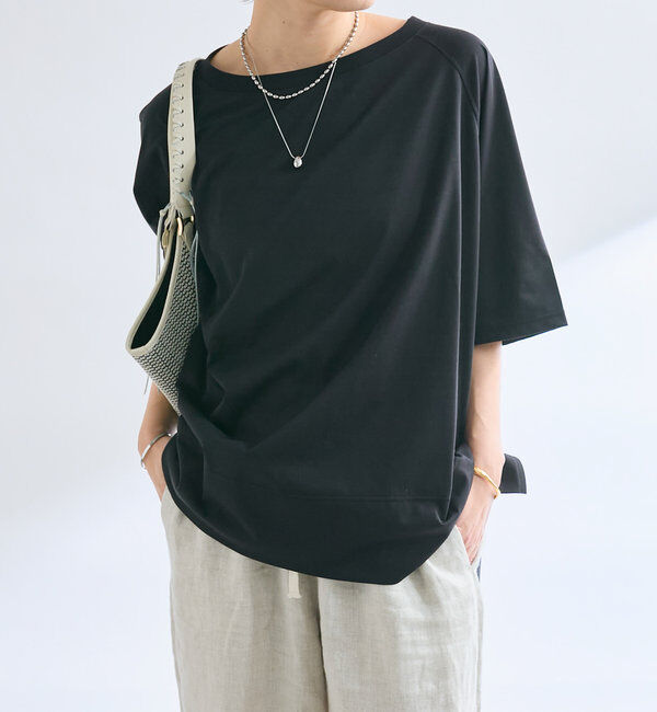  「【着心地抜群】ポンチョカットソー」|Tシャツ・カットソー|