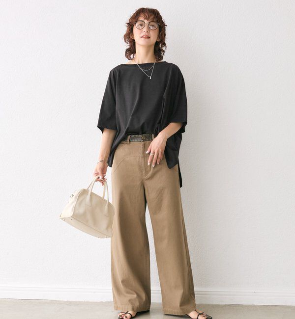  「【着心地抜群】ポンチョカットソー」|Tシャツ・カットソー|