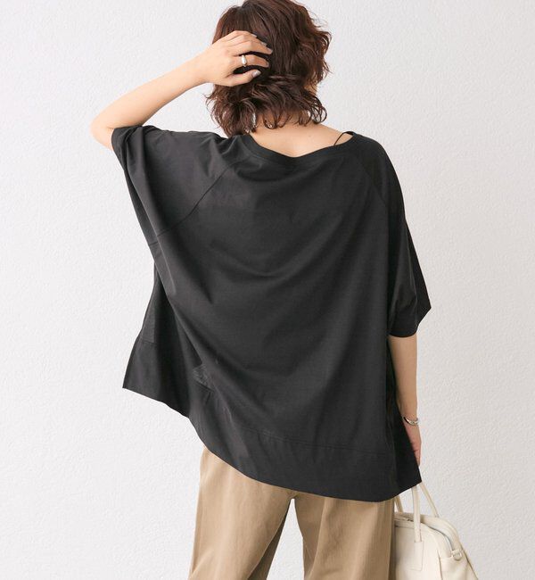  「【着心地抜群】ポンチョカットソー」|Tシャツ・カットソー|
