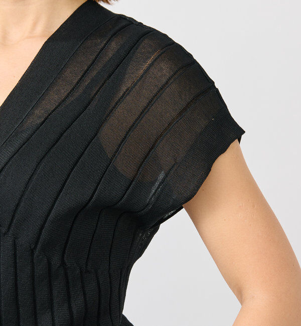  「【大人のこなれ感】マルチリブジレプルオーバー」|ニット・セーター|