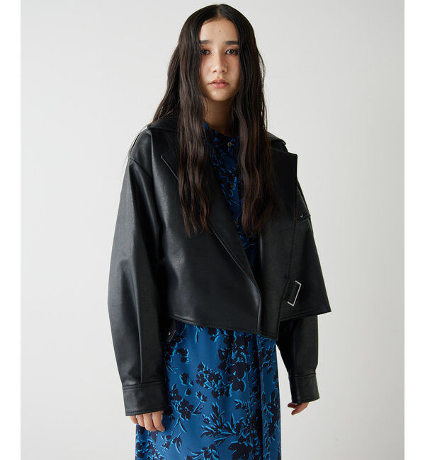  「フェイクレザーライダース」|ブルゾン・スタジャン|