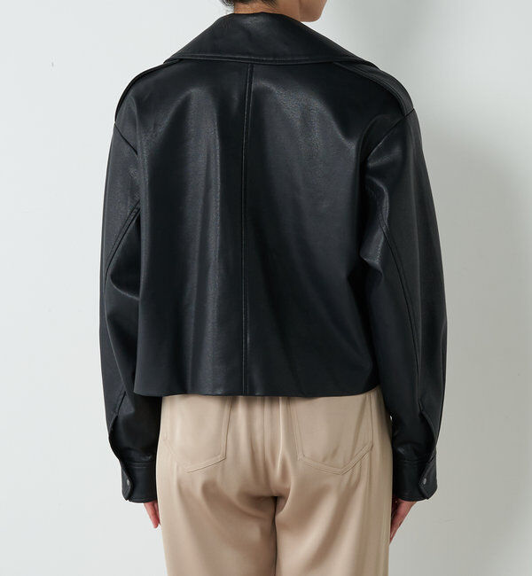  「フェイクレザーライダース」|ブルゾン・スタジャン|