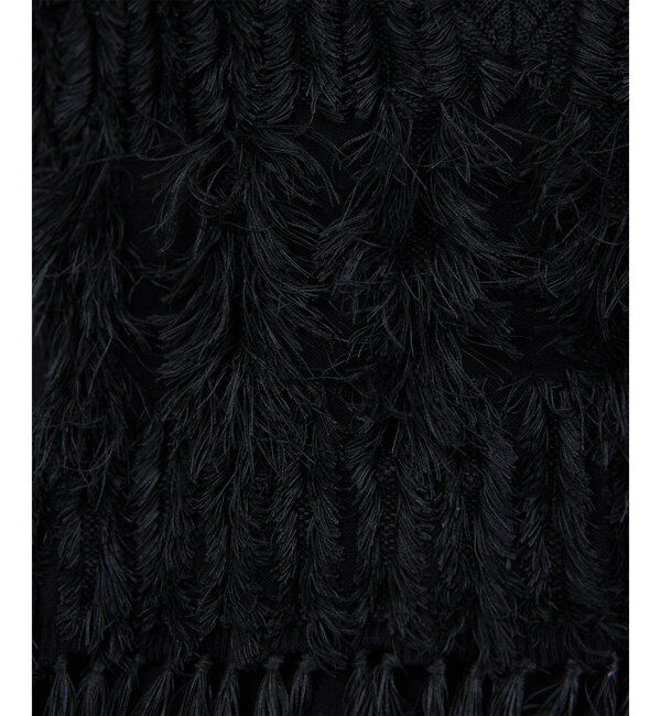  「【HERITANOVUM】フリンジニットベスト」|ニット・セーター|