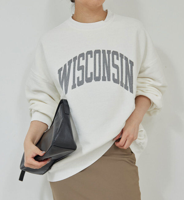  「【REMIRELIEF】ヴィンテージ風スウェット」|Tシャツ・カットソー|オフホワイト