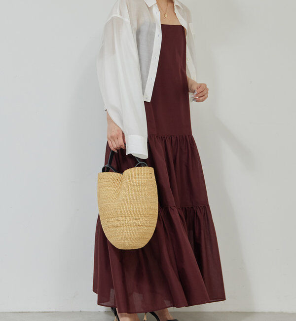  「ティアードキャミソールドレス」|ワンピース|