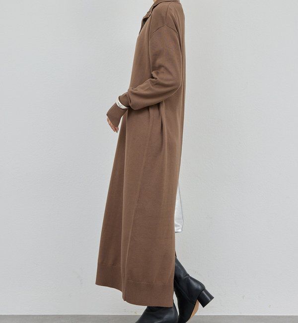  「【2way】 ニットタートルワンピース」|ワンピース|