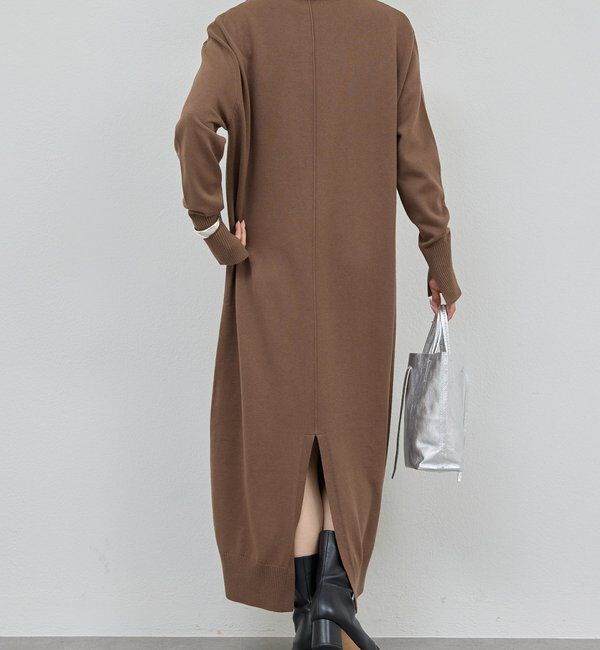  「【2way】 ニットタートルワンピース」|ワンピース|