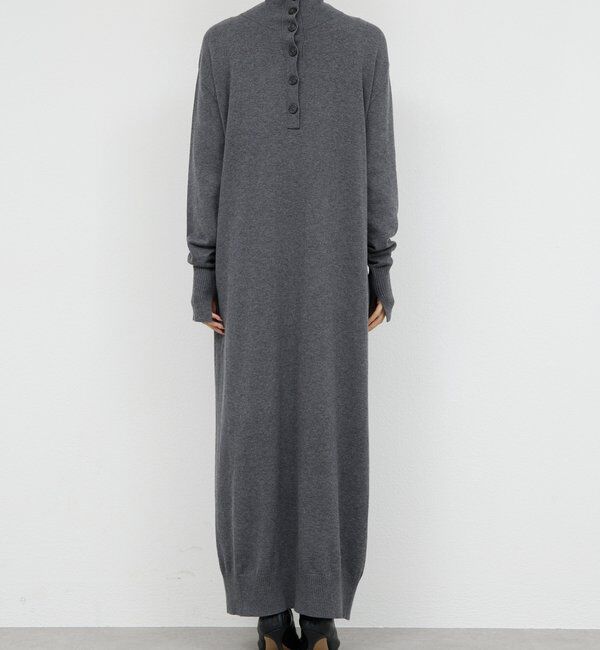  「【2way】 ニットタートルワンピース」|ワンピース|