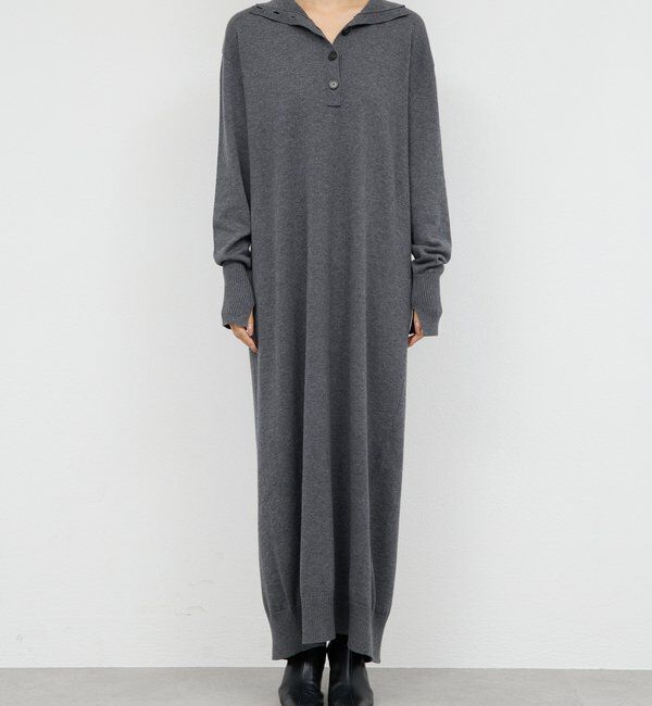  「【2way】 ニットタートルワンピース」|ワンピース|