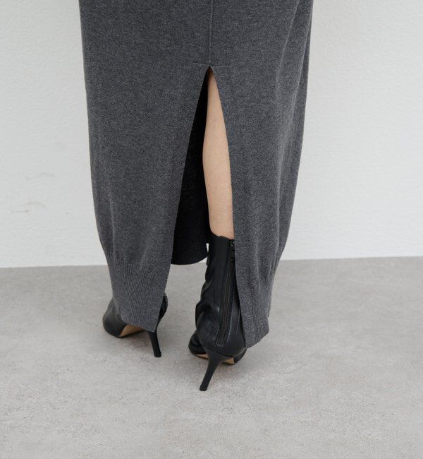  「【2way】 ニットタートルワンピース」|ワンピース|