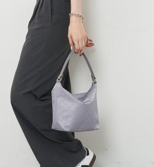  「ナイロンジャガードシンプルショルダーバッグ」|ショルダー・メッセンジャー|